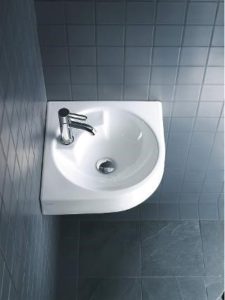 duravit corner basin