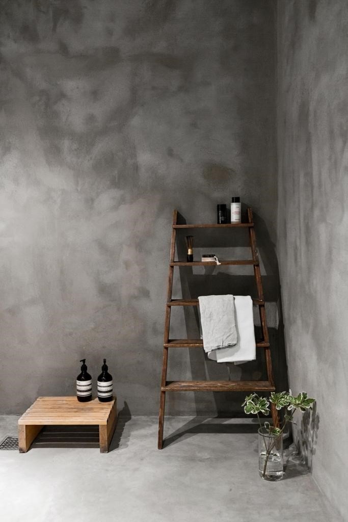 concrete bathrooms