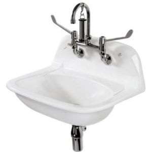 Basin with waste, overflow tube & fixing screws (Boxed).