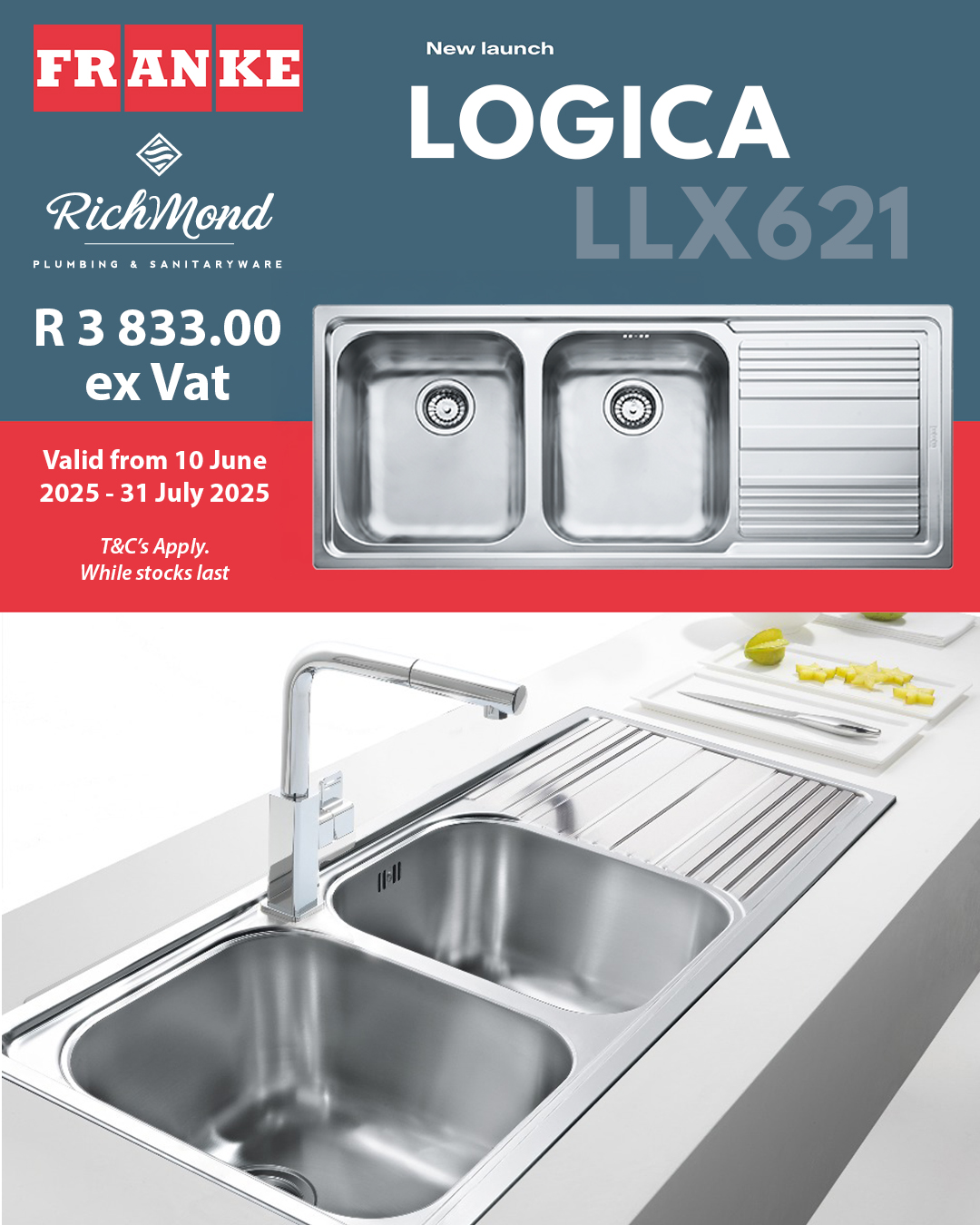 Richmond-Franke-Special-Logica-Sink-LLX621
