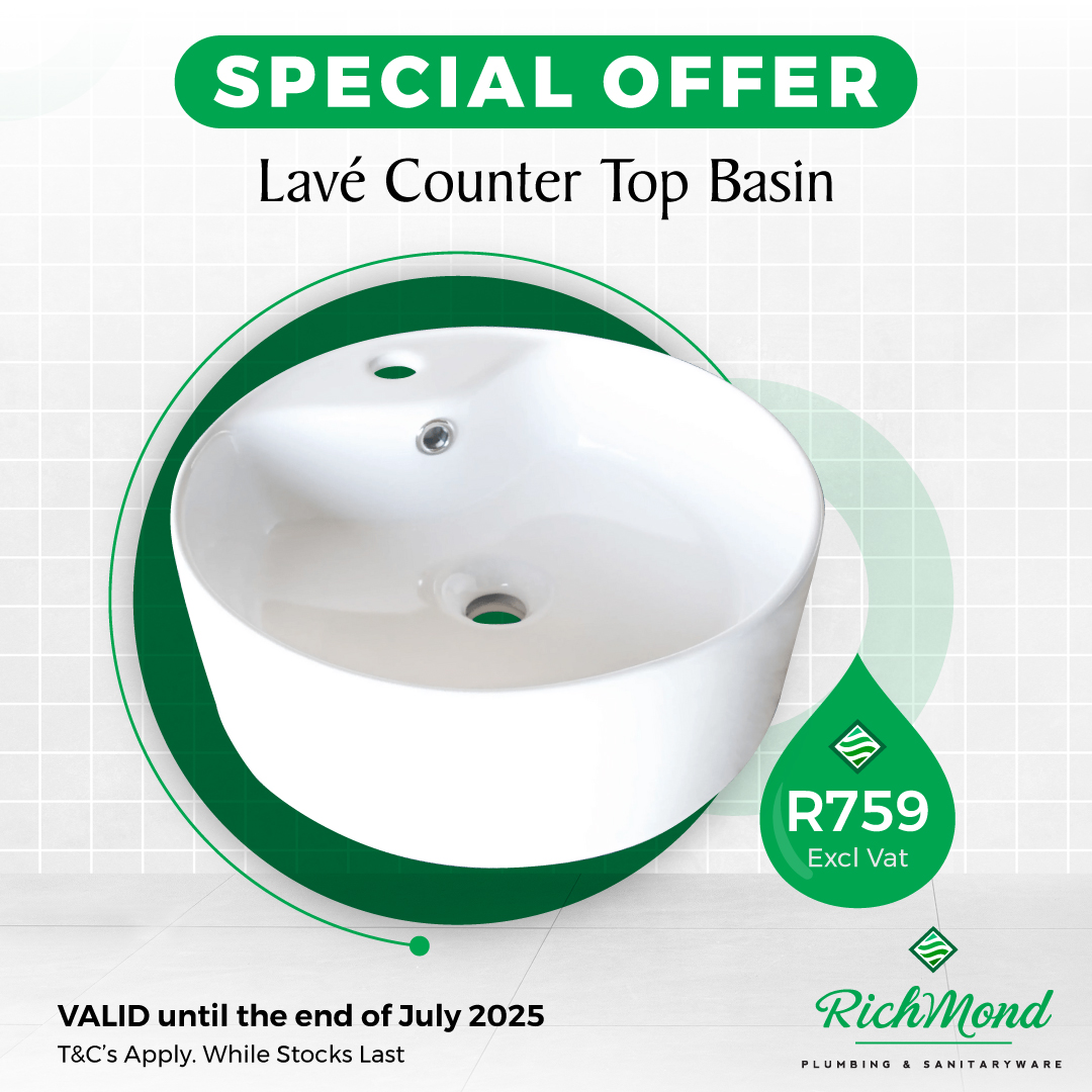 Richmond Group | SPECIAL OFFER - Lave Counter Top Basin