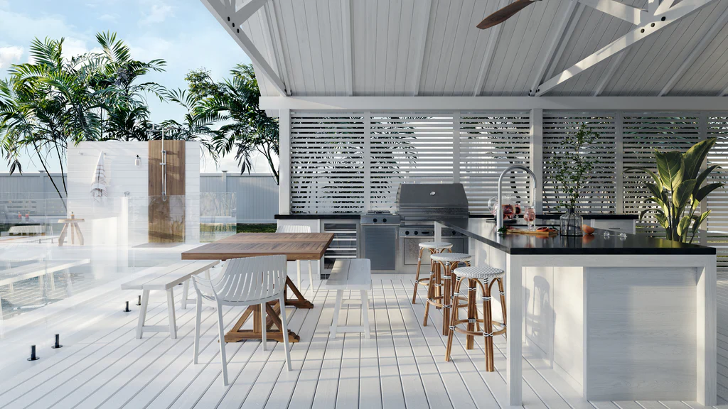 Transform Your Outdoors with the Meir Outdoor Kitchen Mixer