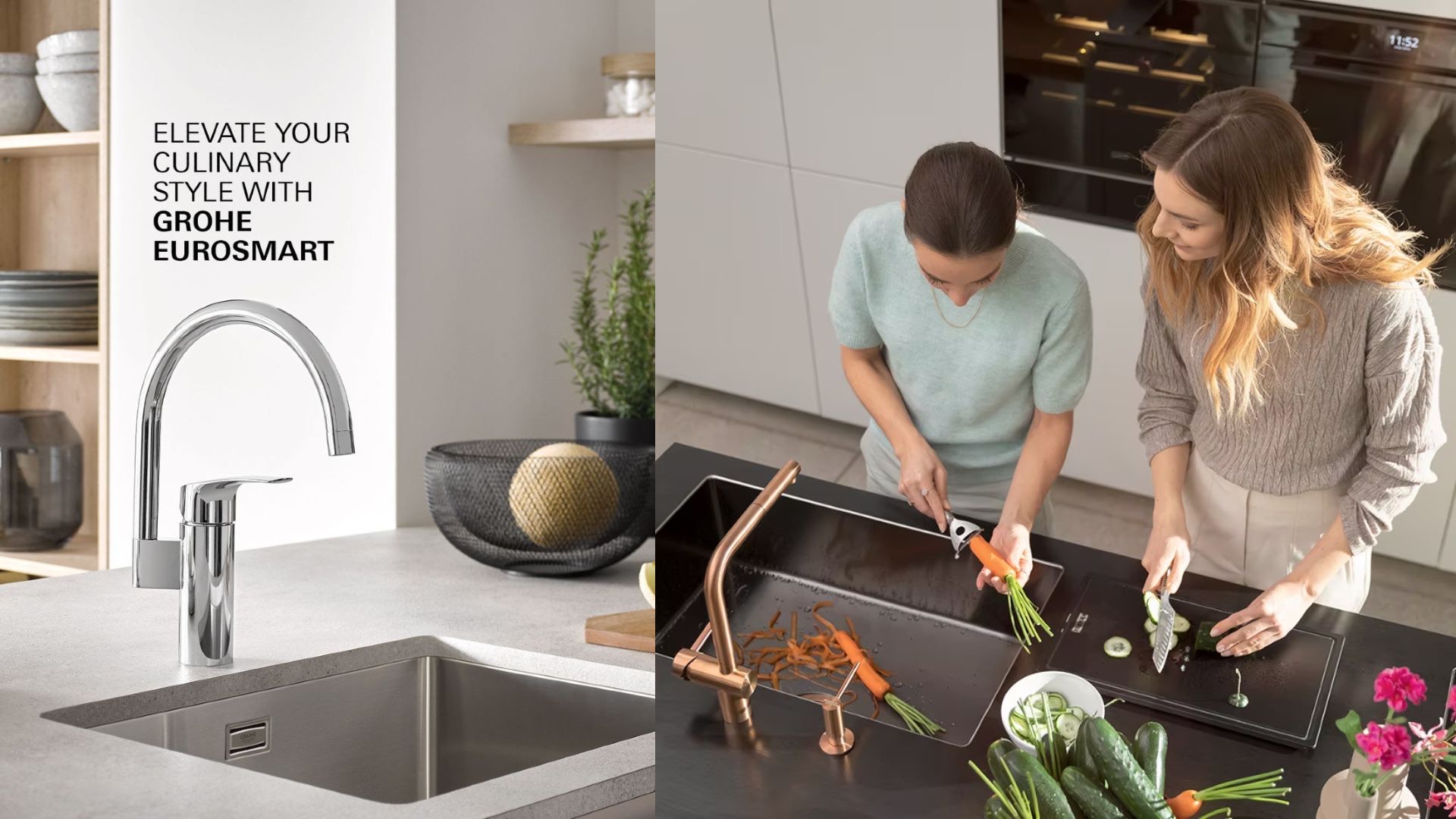 Franke's Smart Sink Range & GROHE Blue 