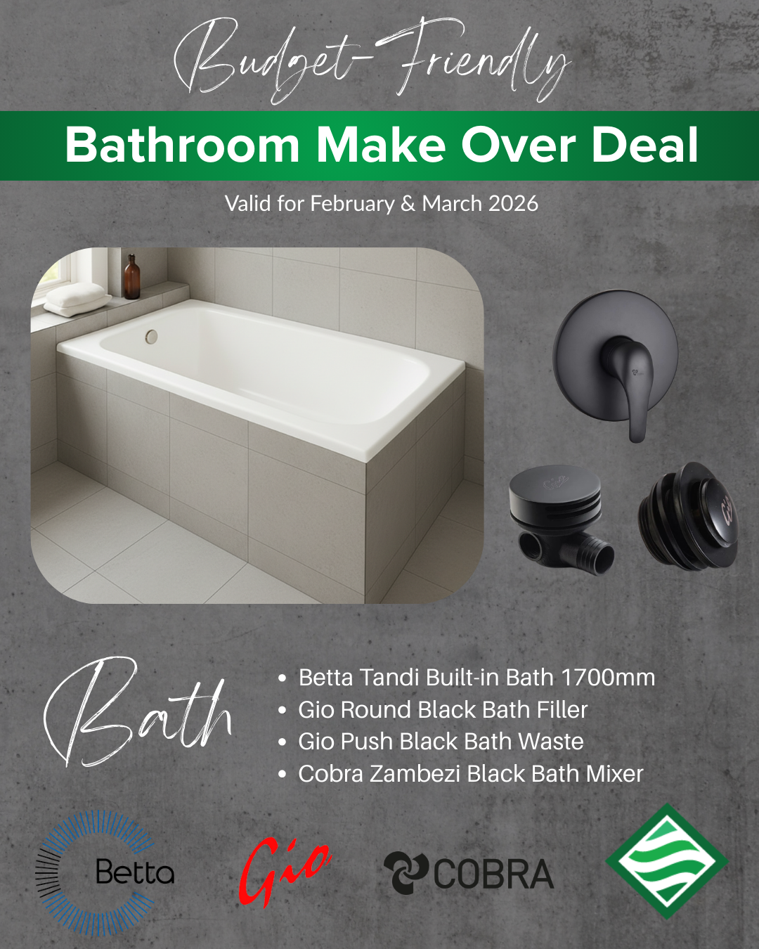 Richmond Group | January Specials - Bathroom Butler