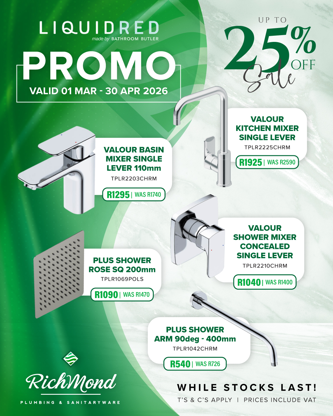 Richmond Group | January Specials - Liquid Red