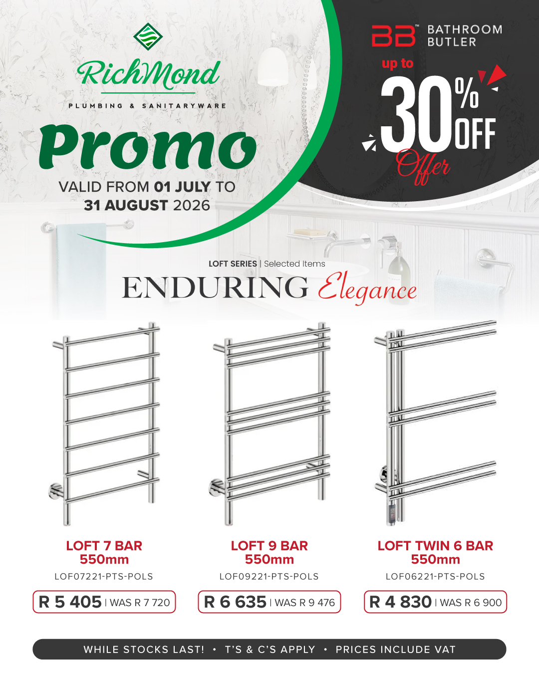 Richmond Group | July to August Specials