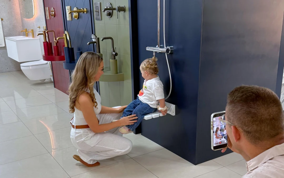 The Benekes Choose GROHE at RichMond - behind the scenes (4)